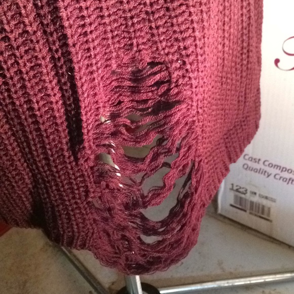 Distressed in Plum - Picture 3 of 5